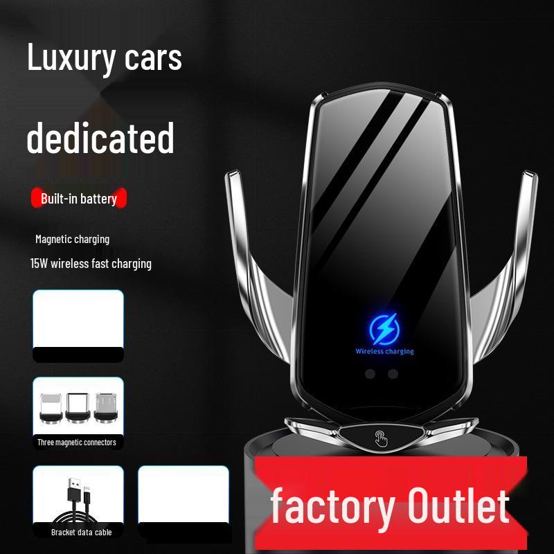 Handyhalterung & Kabelloses Ladegerät: Smarte Induktion, Innenmontage, Navigations-Stützständer