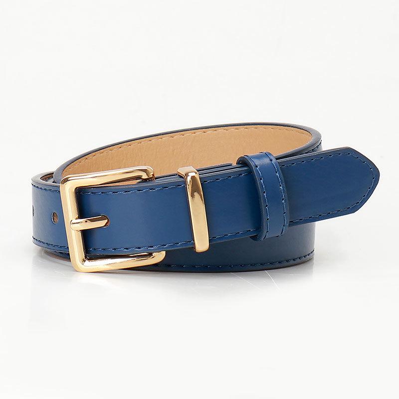 Chic High-End Women's Alloy Belt - Stylish Pin Buckle for Jeans - Versatile Student Accessory