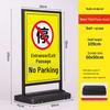 No Parking Warning Sign