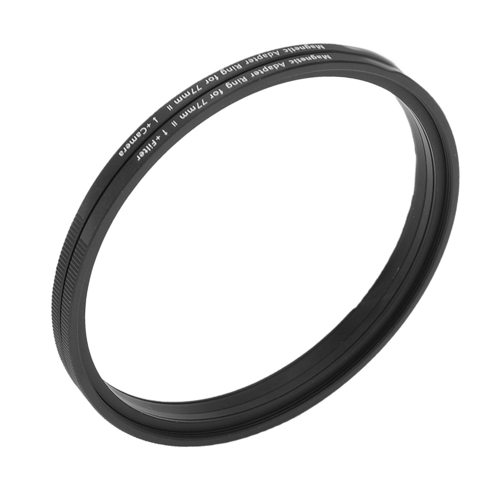 CosyHome 77mm Magnetische Lens en Filter Adapterring Kit Aluminium Schroefdraad Filter naar Magnetische Adapterring voor Upgrade