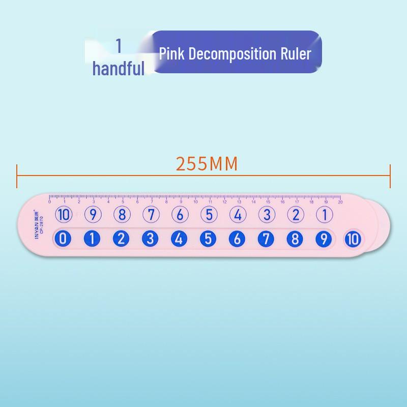 Kit de Mathématiques Montessori: Règle Numérique pour Maternelle & CP Addition et Soustraction