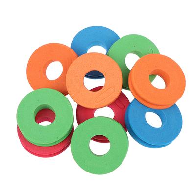 10Pcs Eva Foam Spools Fishing Winding Board Hook Line Tackle Trace Wire Swivel