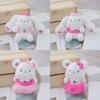 Adorable Cute Bunny Plush Keychain Gift For Couples And Friends With Soft Pp Cotton Filling 13cm Height