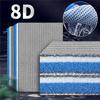 Aquarium 8D Sponge Fish Pond Filter Cotton Cleaning Purifier Water Purification Without Gel Cotton Filter Medium Cotton