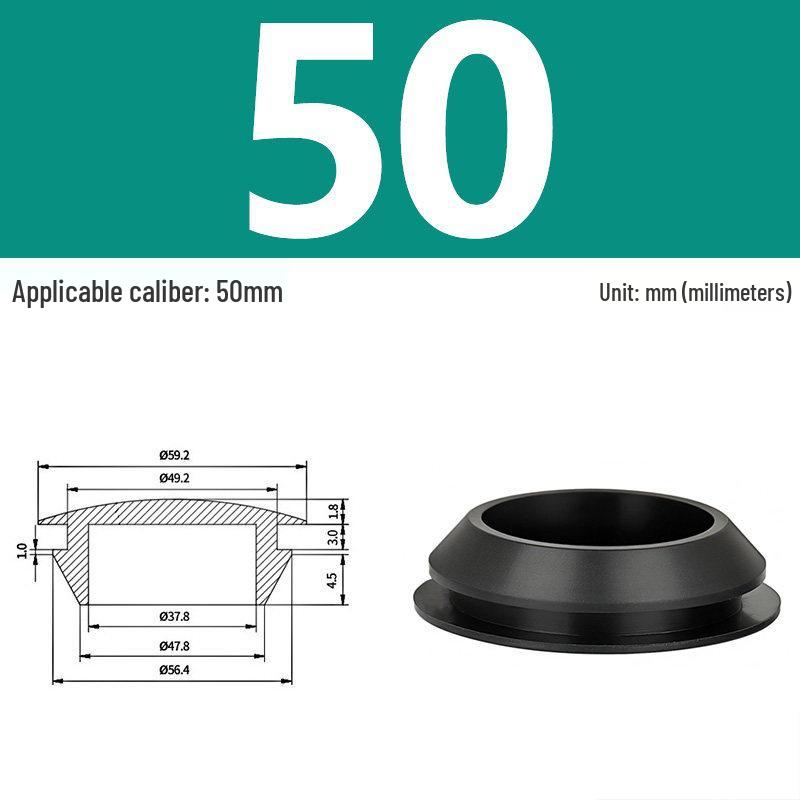 High-Temp Resistant Silicone Rubber Stopper with Card Slot Sealing Cap