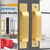 Multipurpose Sliding Door Handle Convenient for Cabinets and Glass Door Comfortable Grip Modern Hardware Daily Use
