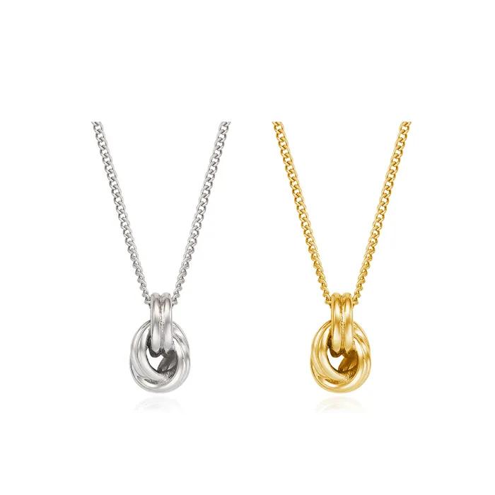 Lump Knotted Necklace_VH25NNNE111V
