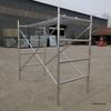 1.9m Galvanized Mobile Scaffolding Set - Thickened Trapezoidal Frame for Construction