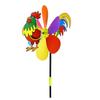 Six Colors Three-dimensional Windmill Cartoon Children Toys Home Garden Decoration Wind Spinner Whirligig Yard Decor