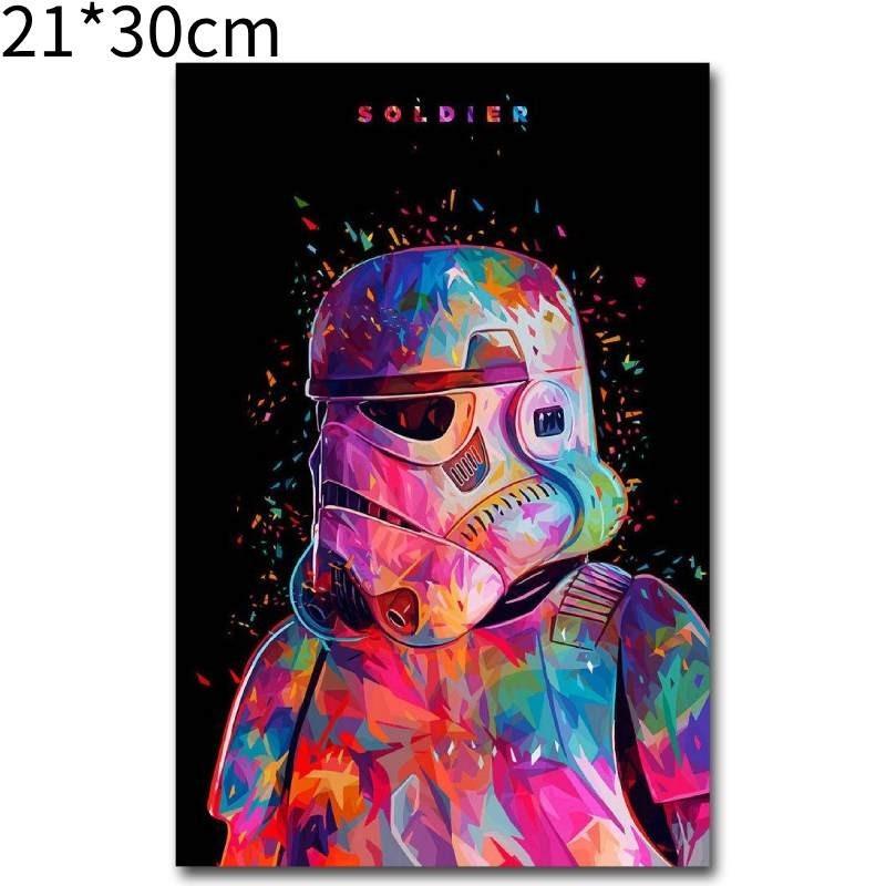 High-resolution Anime Poster Pp Back Adhesive Premium Modern Wall Hanging
