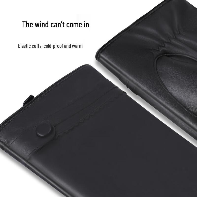 Women's Winter Sheepskin Touchscreen Riding Gloves