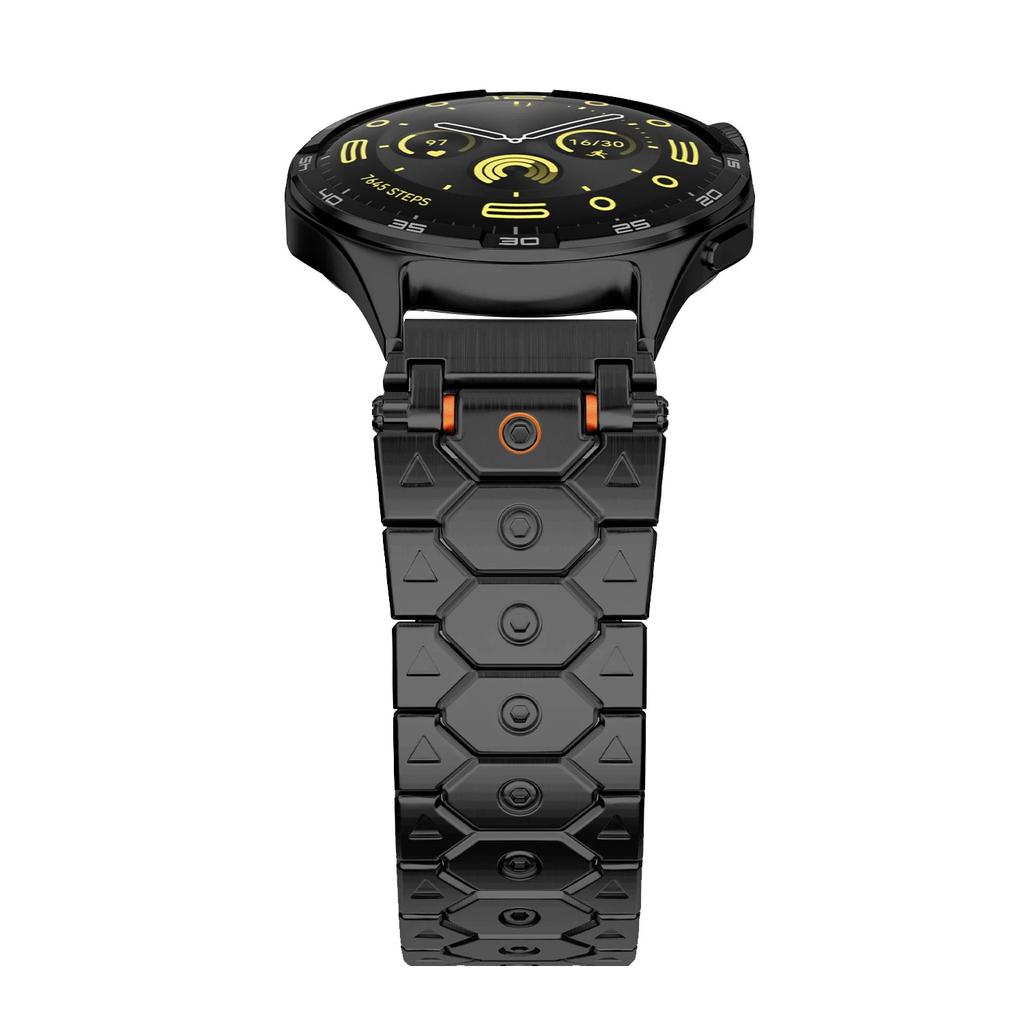 20mm 22mm Luxury Bracelet For Huawei Watch GT 5/4/3 Pro 43mm 46mm Stainless Steel Band For Samsung Galaxy 7 6 5 Men Strap Correa