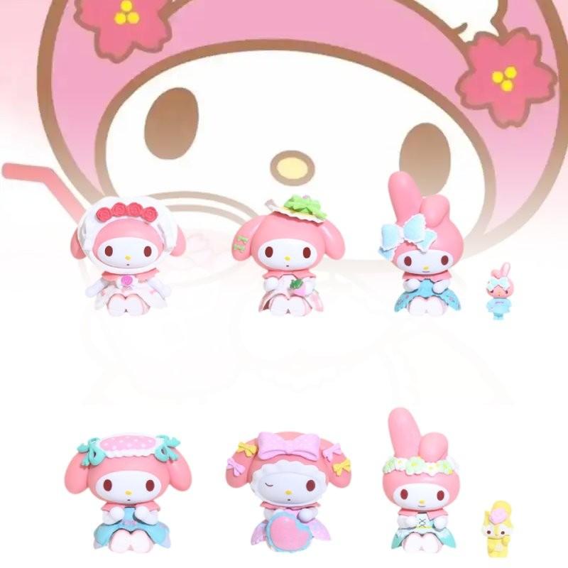 6pcs Uniform Maid Melody Pvc Toy Model Desktop Decoration Child Gift Christmas