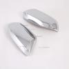 For Toyota Yaris Ativ/Vois  2024 ABS Chrome Side Mirror Wing Cover Car Exterior Door Rear View Mirror Cover Trim