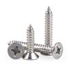 304 Stainless Steel Cross Countersunk Head Tapping Screws