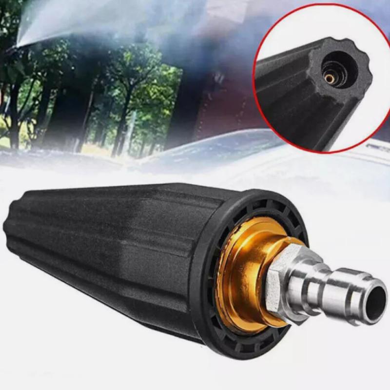 High 4000psi Pres Washer Turbo Nozzle 360 Rotating Spray Tip Professional Clean