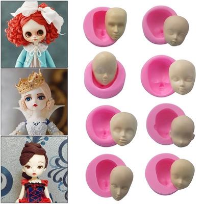 Silicone Baby Face Mold for Fondant Chocolate Soap Handmade Soap