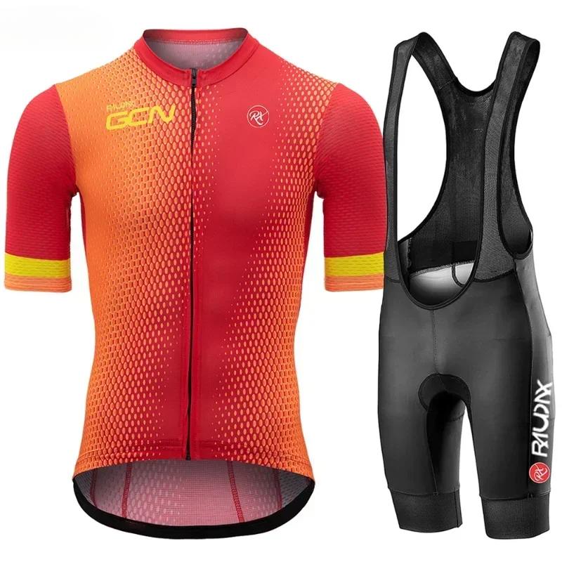 

Raudax 2025 Summer Cycling Jersey Bicycle Cycling Clothing Mountain Bike Wear Clothes Maillot Ropa Ciclismo Triathlon 5XL