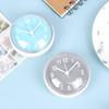 Mini Saugfuß Wanduhr Badezimmer Beschlagsfrei Wasserdicht Küche Toilette Quarz-Uhr