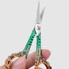 Vintage Sewing Scissors Stainless Steel Cross Stitch Colorful Cutting Embroidery Tailor Scissors Handcraft Craft DIY Needlework