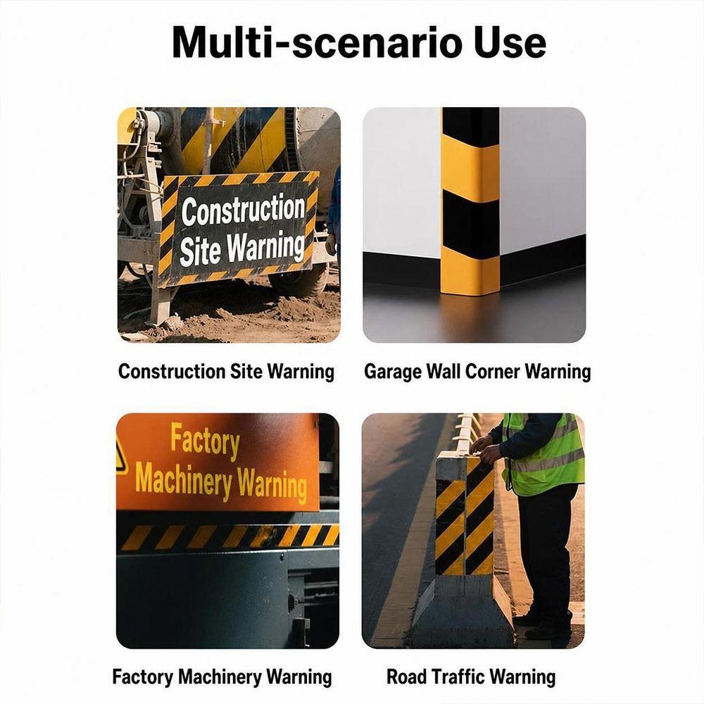 Anti-collision Garage Wall Guard Self-adhesive Wall Corner Protector Foam Bumper  Parking Safety