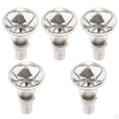 5-piece R39 Reflector Tungsten Filament Spotlight Bulb Lamp SES E14 25W