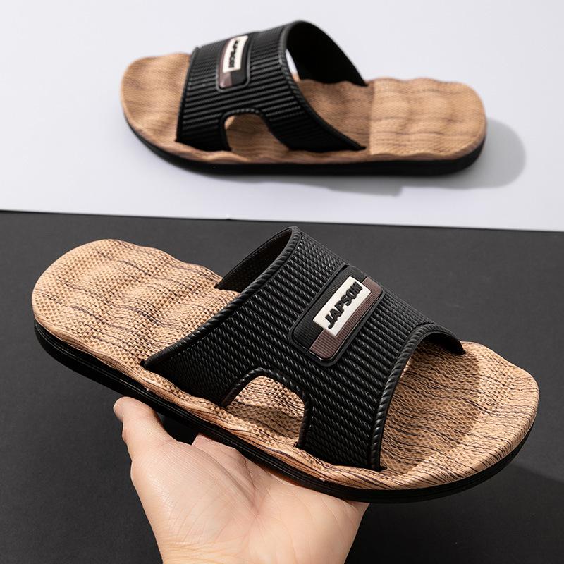 Summer Mens Slides Casual Indoor Slippers Men Home House Soft Slipers Slide EVA Pantuflas Hombre Light Plus Big Size