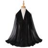 New Malaysia-Indonesia Pearl Chiffon Gypsy Hot Diamond Headscarf, Spring and Summer Long Ladies Hijab Scarf