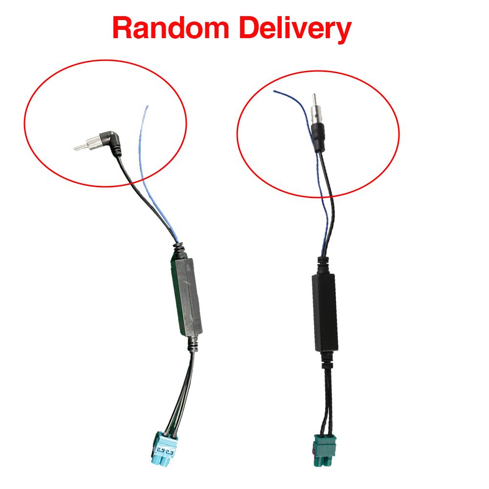 AKAMATE for Volkswagen Radio Dual Connections Radio Cable Adapter Cable for VW Dual -heads Radio Wire Radio Accessories 4