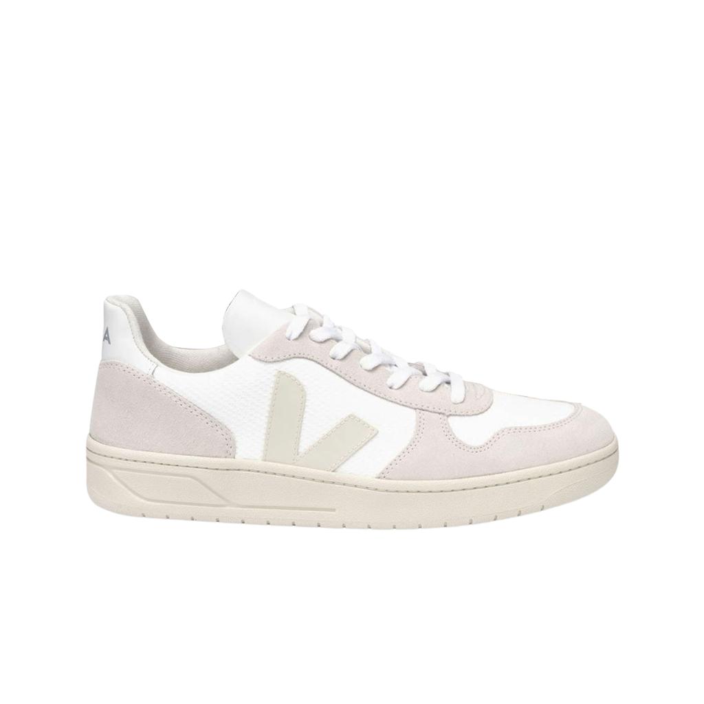 Veja V-10 B-mesh White Natural Pierre