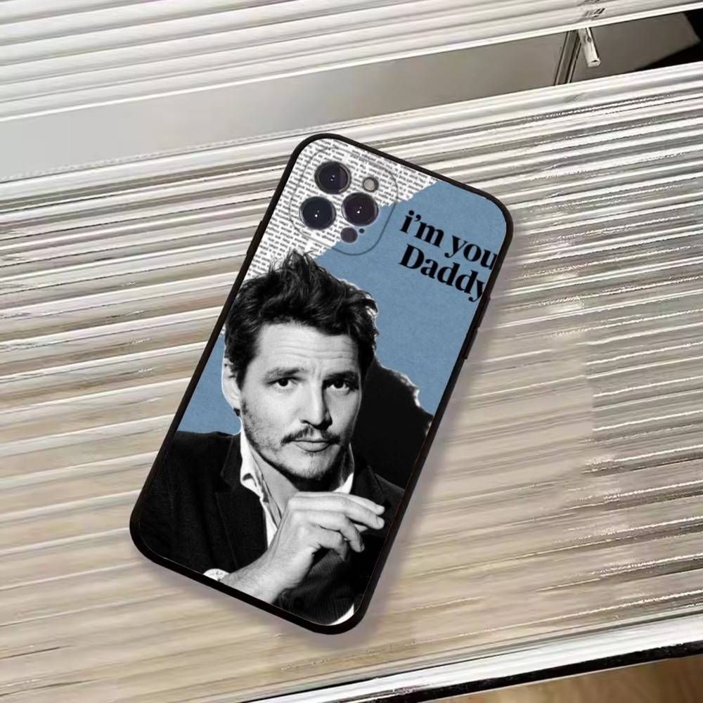 P-Pedro Pascal Actor Phone Case Silicone Soft For IPhone 17 16 15 14 13 12 11 X XR Plus Pro Max Plus