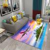 3D Airplane Carpet for Livingroom Bathroom Entrance Anti-slip Mat Doormat Carpet for Kitchen Kids Teens Bedroom Decor Area Mat