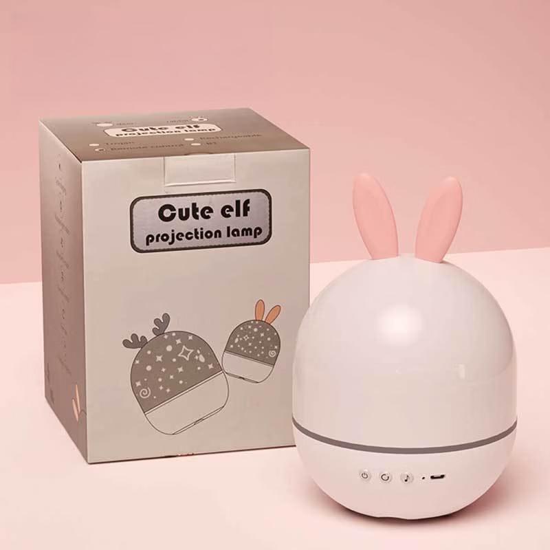 Elf Rabbit Starry Sky Projector