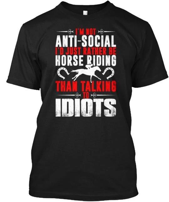 

Horse Riding T-Shirt Made in the USA Size S to 5XL XL