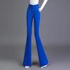 Elegant Fashion Women High Waist Suit Pants Spring Autumn New Simple Slim Korean Streetwear Casual Solid All-match Flare Trouser