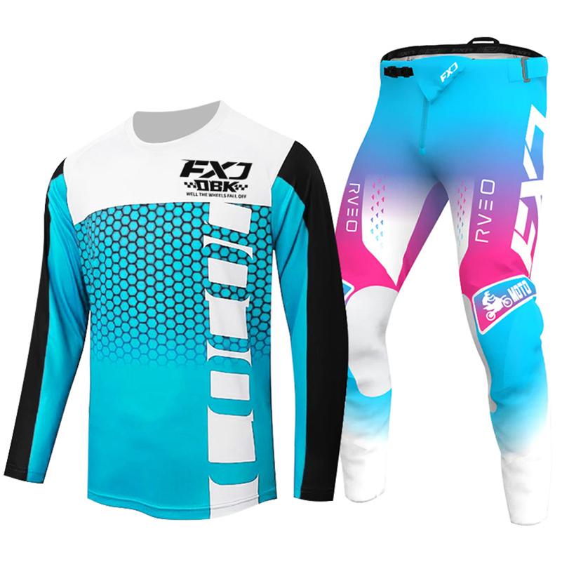 Motocross-Ausrüstungsset für Kinder 4 5 6 7 8 9 10 11 12 13 Jahre Jugend Kind Motorrad Junge Mädchen Jersey Hose Kits Rennanzug Offroad Enduro MX MTB