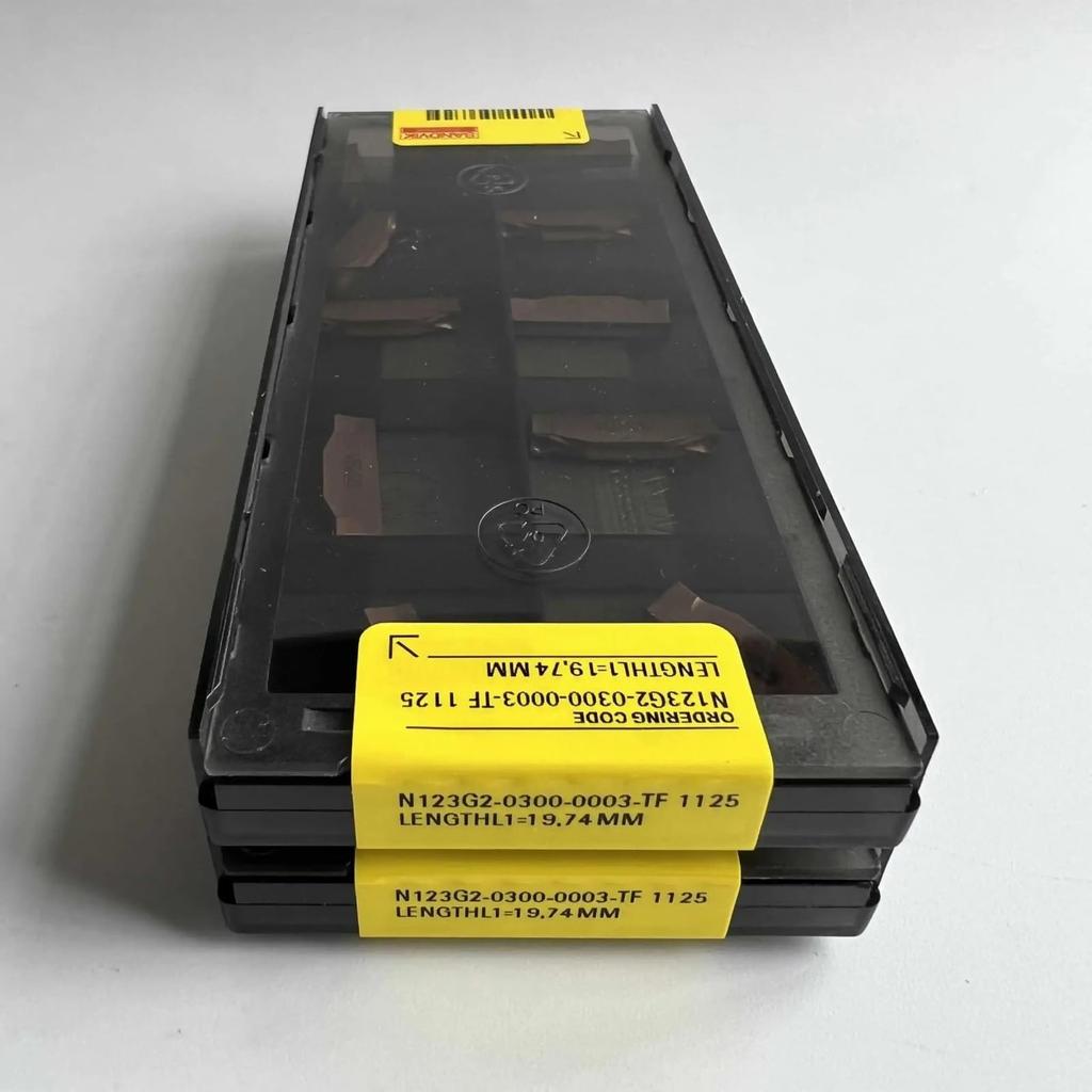 Original Sandvik / N123G2-0300-0003-TF 1125 /Carbide CNC Blade 10 PCS