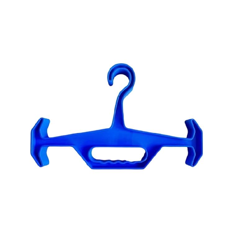 Small Folding Utility Hanger Vest Hanger Plastic Texture Perfect for Travel Storage of Thicken Coat and Adventure Gear