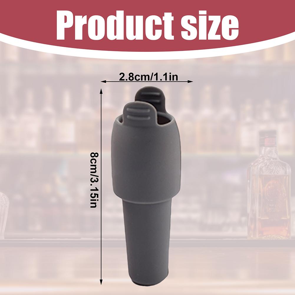 Silicone Wine Stoppers for Wine Bottles Reusable Wine Stoppers Beer Stoppers for Champagne Beer Home Kitchen Bars