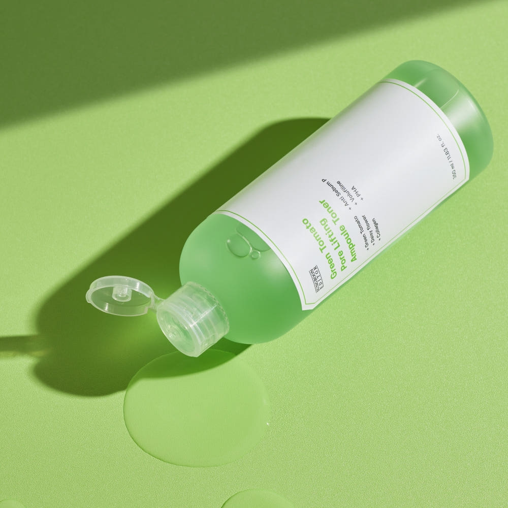 SUNGBOON EDITOR Green Tomato Pore Lifting Ampoule Toner 350ml Korean Hydrating & Pore Care Facial Toner