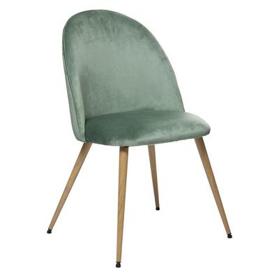 Atmosphera "Slano" Velvet Chair - Celadon