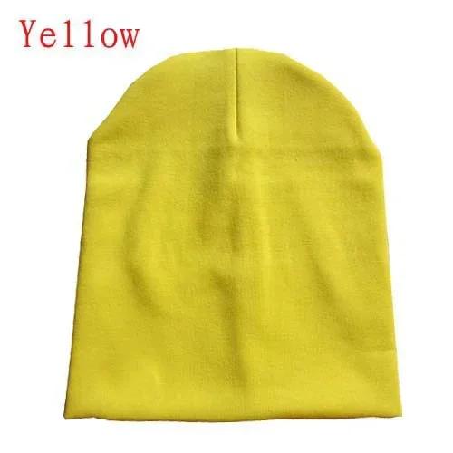 Cappello in Maglia Solido per Bambini da 0 a 3 Anni Cappellino Caldo Invernale in Cotone per Neonato Primavera Autunno Berretto per Bambino/a