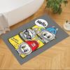 Labubu Floor Rug Office Rug Design for Bedrooms Hallway Living Rooms Foyer Anti-slip Rug Anime Office Decor Spiritual Gift