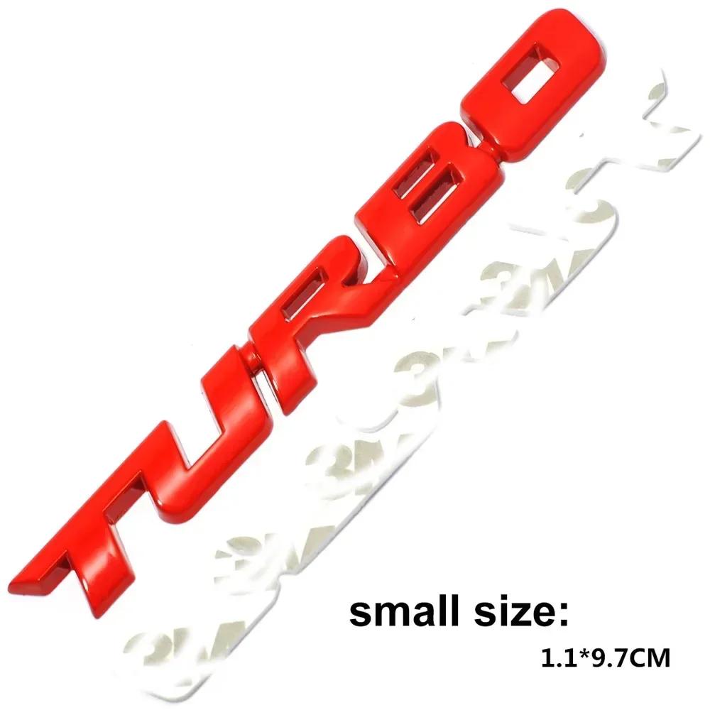 

3D TURBO наклейка для стайлинга литой кузов автомобиля задняя наклейка боковая отделка наклейки для автомобиля авто наружное украшение автомобильные аксессуары