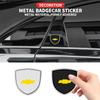 1/2pcs 3D Metal Car Styling Shield Emblem Badge Stickers For Spark Captiva Cruze Malibu Equinox Trax Camaro Blazer