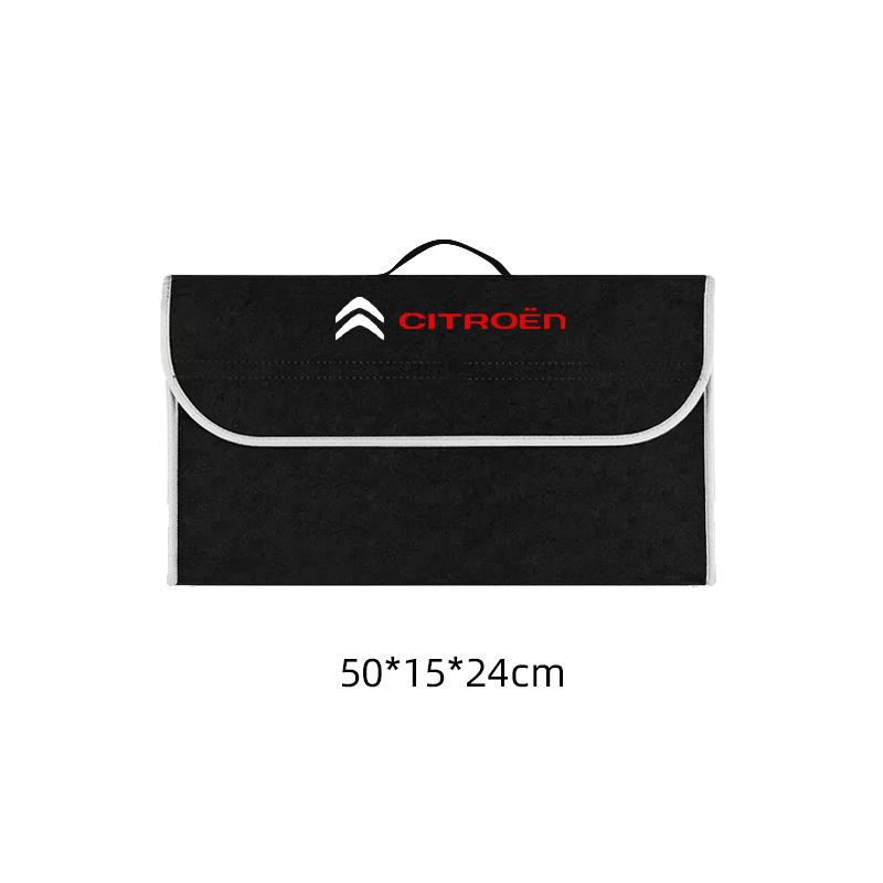 Duży składany organizer do bagażnika samochodowego na zakupy i przechowywanie do Citroen C1 C2 C3 C4 C5 C6 C8 C4L DS3 DS4 DS5 DS5LS DS6