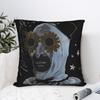 Terrifier Scary Movie Pillowcase Printing Polyester Cushion Cover Decoration  Pillow Case Cover Living Room Square 45X45cm