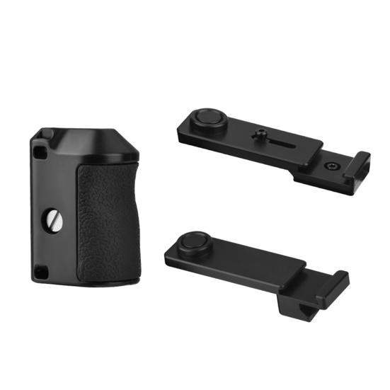 Magnetic Camera Mount Adapter with Dual Claw Lock Quick Release Vlog Handle Frame Adjustable