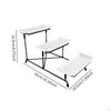 Cake Presentation Stand with Serving Trays, Ideal for Birthday Food Display