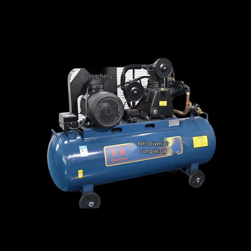 Dongcheng Belt-Driven Air Compressor CN Plug (adapter Included)
